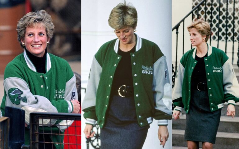 Princess Diana Philadelphia Eagles jacket