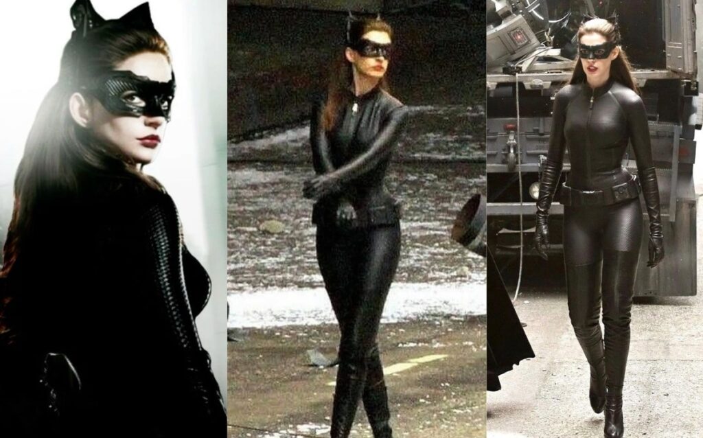 Anne Hathaway Catwoman costume